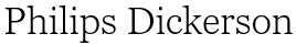 Philips Dickerson